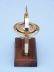 Antique Brass Executive Desk Gimbal Compass 8 - 1