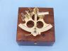 Captains Brass Sextant with Rosewood Box 8 - 6