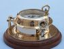 Brass Porthole Clock 10 - 1