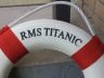 RMS Titanic Decorative Lifering 15 - Red - 10