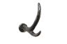 Rustic Silver Cast Iron Antler Hook 5 - 3