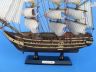 Wooden USS Constitution Tall Model Ship 15 - 3