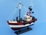 Wooden Stars and Stripes Model Fishing Boat 14 - 4