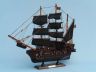 Wooden Ed Lows Rose Pink Model Pirate Ship 14 - 5