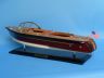 Wooden Chris Craft Runabout Model Speedboat 20 - 8