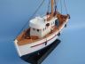 Wooden Fish Stalker Model Fishing Boat 14 - 4