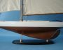 Wooden Americas Cup Contender Model Sailboat Decoration 40 - 6