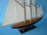 Wooden Atlantic Model Sailboat Decoration 35 - 12