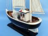 Wooden Keel Over Model Fishing Boat 18 - 4