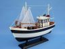 Wooden Mr. Shrimp Model Fishing Boat 16 - 3