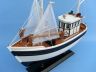 Wooden Mr. Shrimp Model Fishing Boat 16 - 4