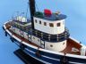 Wooden Brooklyn Harbor Tug Model Boat 19 - 5
