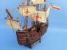 Wooden Santa Maria, Nina and Pinta Model Ship Set - 23