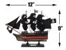 Wooden Captain Kidds Adventure Galley Black Sails Limited Model Pirate Ship 12 - 8