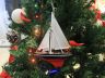 Wooden Endeavour Model Sailboat Christmas Ornament 9 - 3