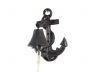 Cast Iron Wall Mounted Anchor Bell 8 - 2