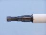 Floor Standing Oil-Rubbed Bronze-White Leather Anchormaster Telescope 65 - 9