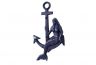 Rustic Dark Blue Cast Iron Mermaid Anchor 9 - 2