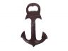 Rustic Red Deluxe Cast Iron Anchor Bottle Opener 6 - 2