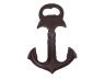 Rustic Red Deluxe Cast Iron Anchor Bottle Opener 6 - 4