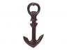 Rustic Red Cast Iron Anchor Bottle Opener 5 - 2