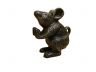 Rustic Silver Cast Iron Mouse Door Stopper 5 - 2