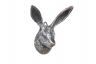 Rustic Silver Cast Iron Decorative Rabbit Hook 5 - 5