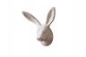 Whitewashed Cast Iron Decorative Rabbit Hook 5 - 3