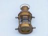 Antique Brass Anchor Oil Lantern 12 - 3