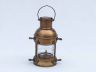 Antique Brass Anchor Oil Lantern 12 - 6