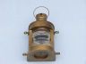 Antique Brass Masthead Oil Lamp 12 - 4