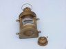 Antique Brass Masthead Oil Lamp 12 - 5