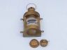 Antique Brass Masthead Oil Lamp 12 - 6