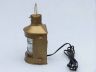 Antique Brass Masthead Electric Lamp 12  - 3