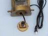 Antique Brass Masthead Electric Lamp 12  - 6