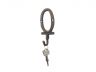 Rustic Copper Cast Iron Letter O Alphabet Wall Hook 6 - 6