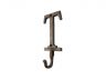 Rustic Copper Cast Iron Letter T Alphabet Wall Hook 6 - 2