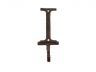 Rustic Copper Cast Iron Letter I Alphabet Wall Hook 6 - 1