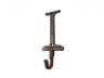Rustic Copper Cast Iron Letter I Alphabet Wall Hook 6 - 2