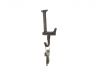 Rustic Copper Cast Iron Letter L Alphabet Wall Hook 6 - 6