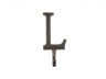 Rustic Copper Cast Iron Letter L Alphabet Wall Hook 6 - 1