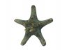 Antique Bronze Cast Iron Decorative Starfish 4.5 - 2