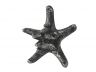 Antique Silver Cast Iron Decorative Starfish 4.5 - 1