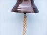 Antique Copper Hanging Anchor Bell 21 - 2