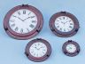 Antique Copper Deluxe Class Porthole Clock 8 - 4