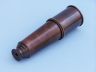 Deluxe Class Admirals Antique Copper Spyglass Telescope 27 with Rosewood Box - 6