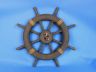 Antique Decorative Ship Wheel With Seagull 18 - 4
