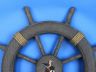 Antique Decorative Ship Wheel With Seagull 18 - 1