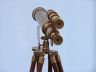 Floor Standing Antique Brass Griffith Astro Telescope 50 - 9
