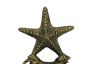 Antique Gold Cast Iron Starfish Door Stopper 11 - 2